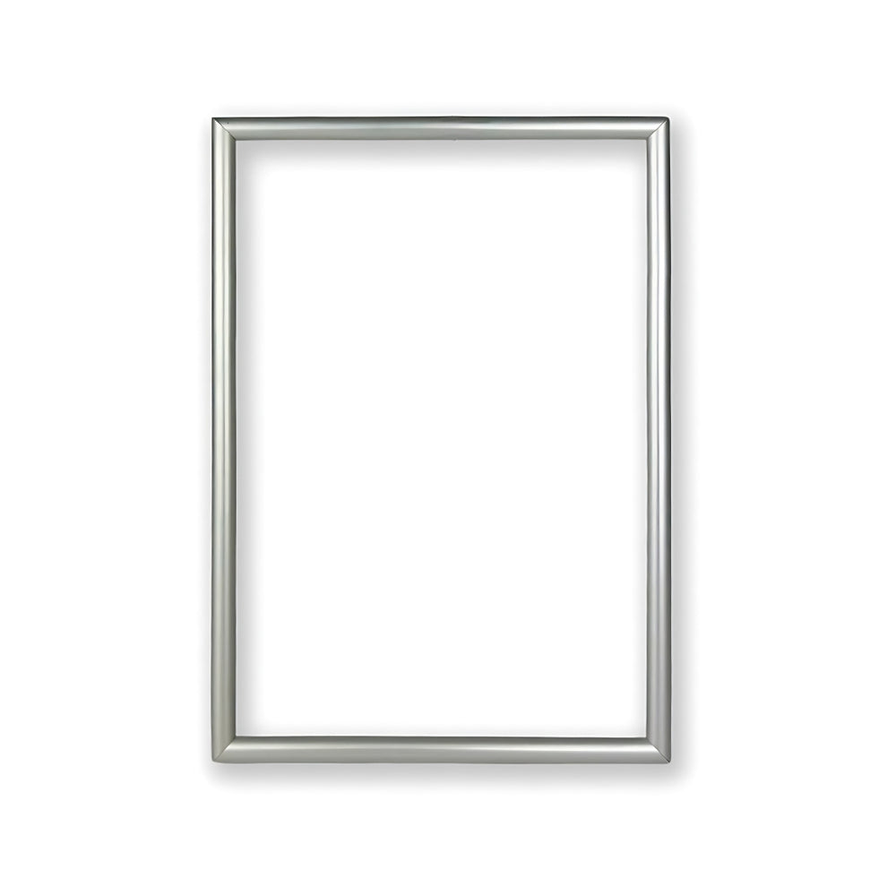 Visa bild i helskärm Smal alu billedramme - Virginia - Aluminiums fotoramme, Sølv