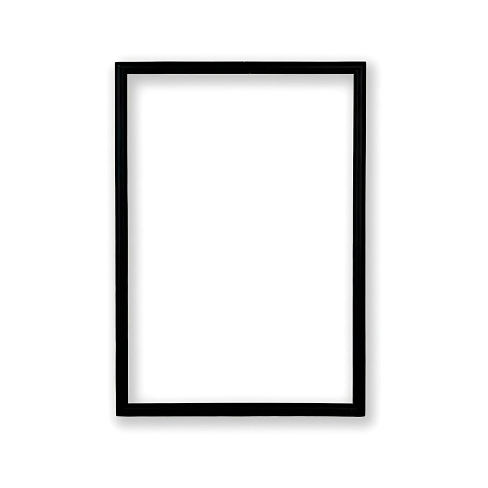 Visa bild i helskärm Smal alu billedramme - Virginia - Aluminiums fotoramme, Sort