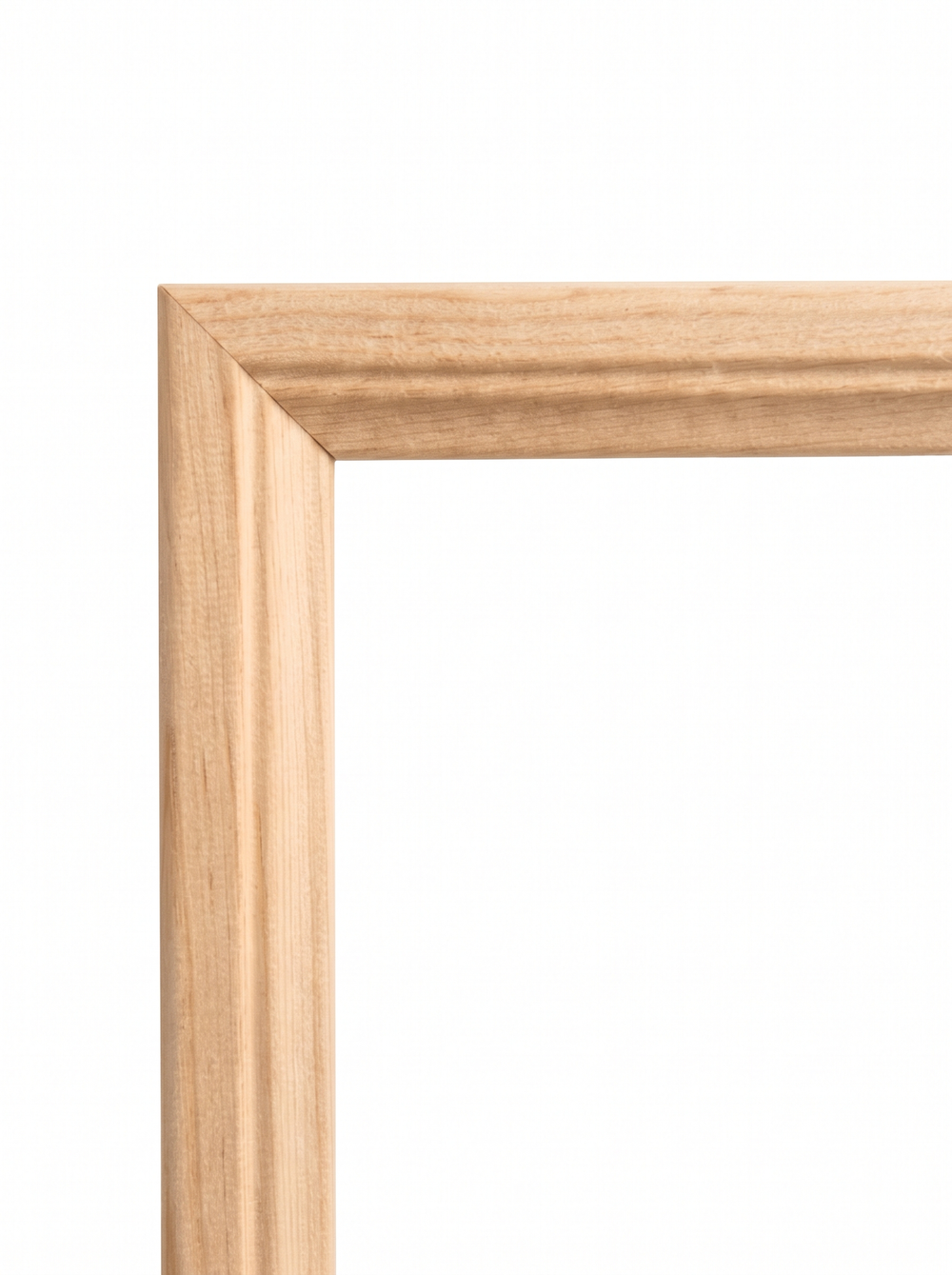 Visa bild i helskärm Tavelram Bellis i natur (Natural wood, T1058) – 13 mm klassisk profilerad träram efter mått