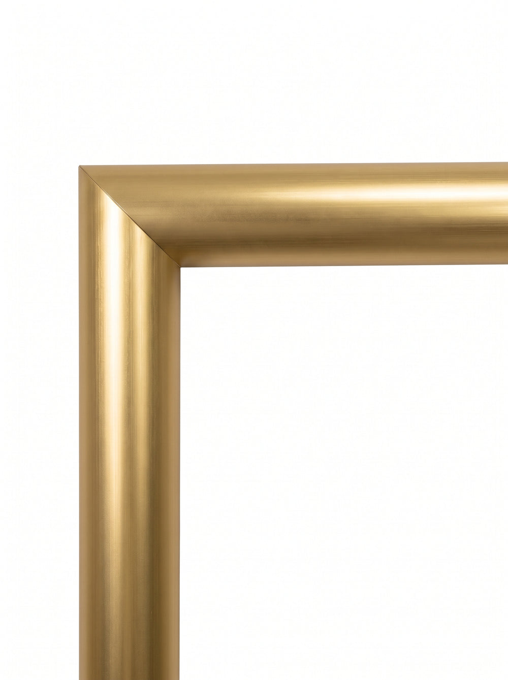 Tavelram Balsamin i guld (Gold, P1008) – 11 mm smal plastram efter mått