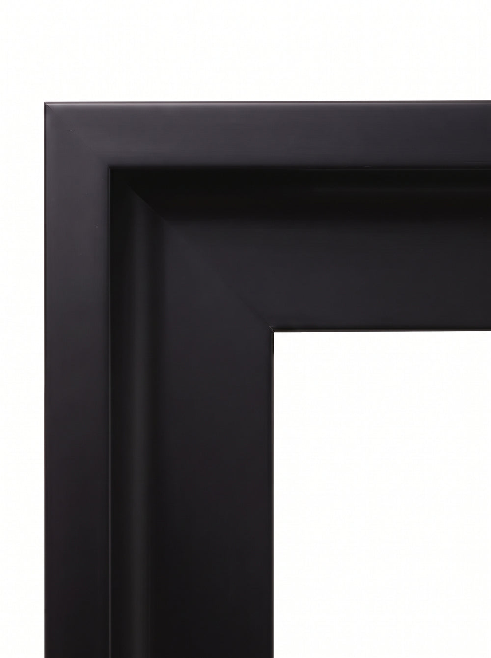 Tavelram Fuksia i svart (Black, T1203) – 10 mm skuggfogsram för canvas efter mått