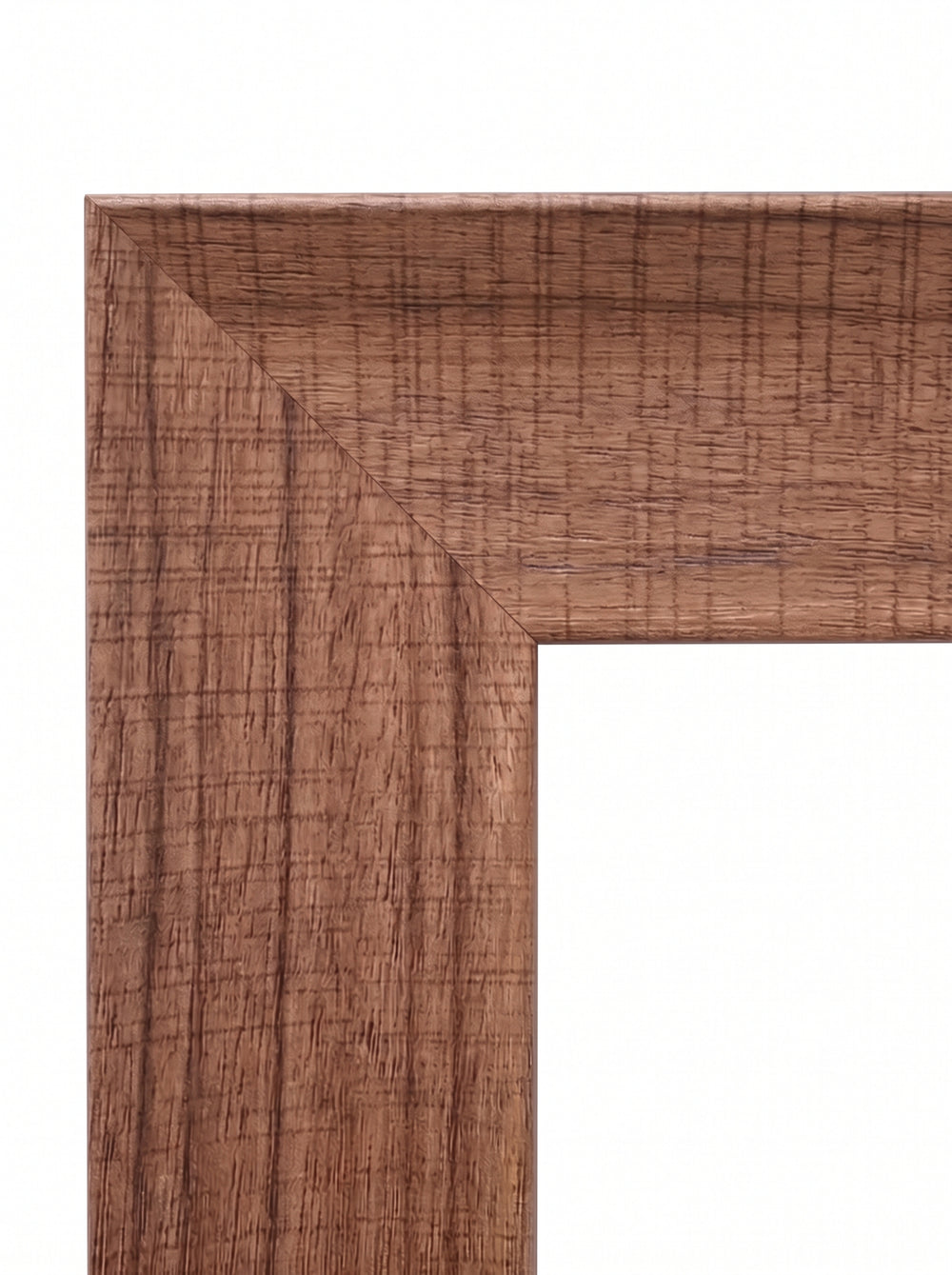 Tavelram Malurt i mörkbrun (Dark brown, T1149) – 43 mm extra bred, platt träram efter mått