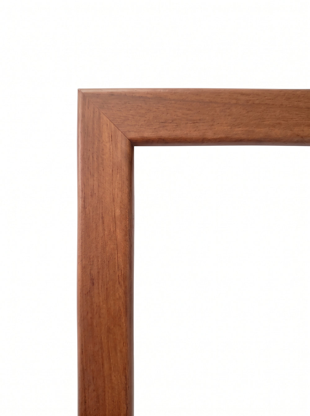 Tavelram Orkide i brun (Brown, T1120) – 15 mm smal, platt träram efter mått