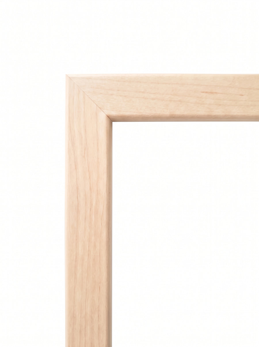Tavelram Orkide Natural wood – T1122