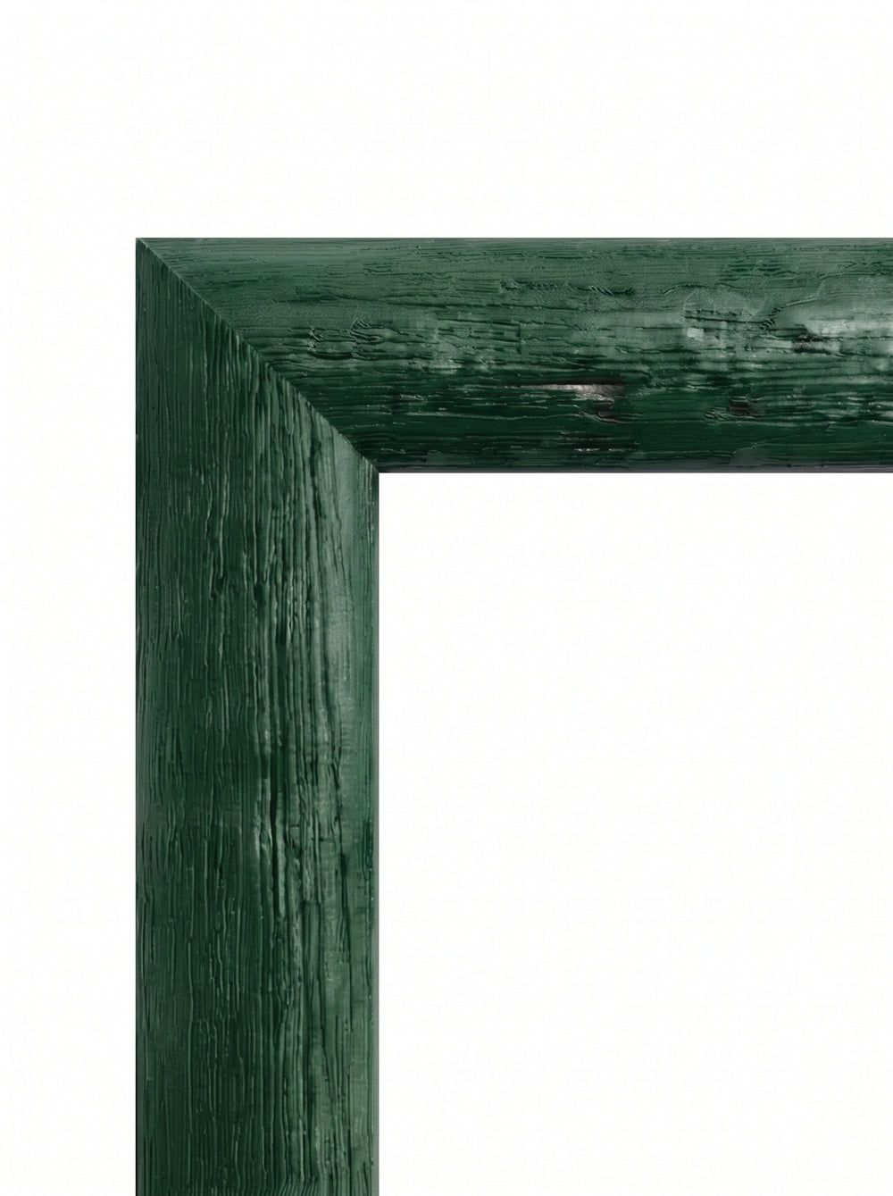 Tavelram Røn i grön (Green, T1017) – 30 mm extra bred träram efter mått